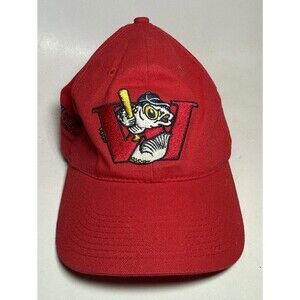 Vintage Winnipeg Goldeyes Baseball SnapBack Hat 2009 Red 3 Millionth Fan SGA